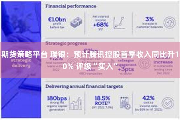 期货策略平台 瑞银：预计腾讯控股首季收入同比升10% 评级“买入”