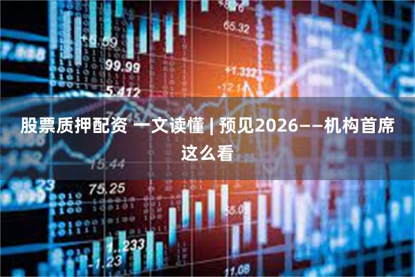 股票质押配资 一文读懂 | 预见2026——机构首席这么看